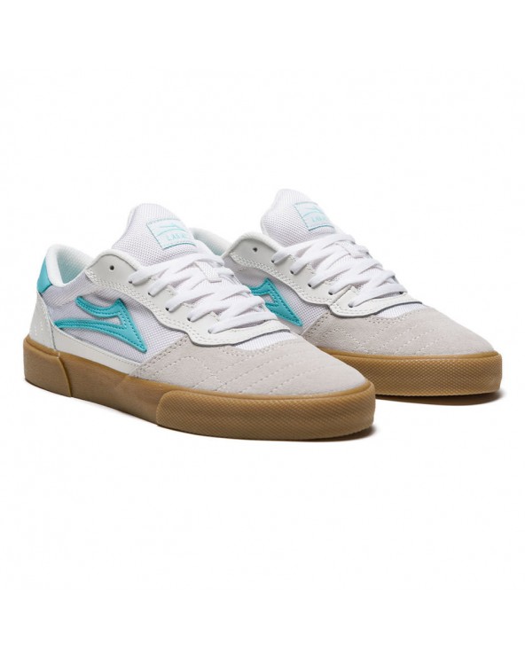 LAKAI CAMBRIDGE WHITE TEAL...