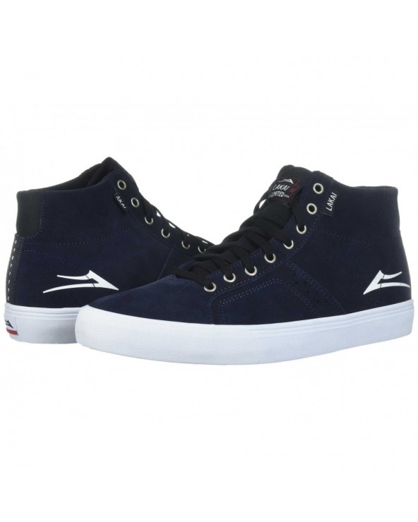 LAKAI FLACO HIGH NAVY WHITE...