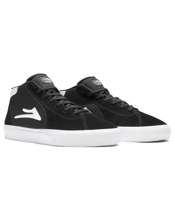 LAKAI FLACO II MID BLACK SUEDE