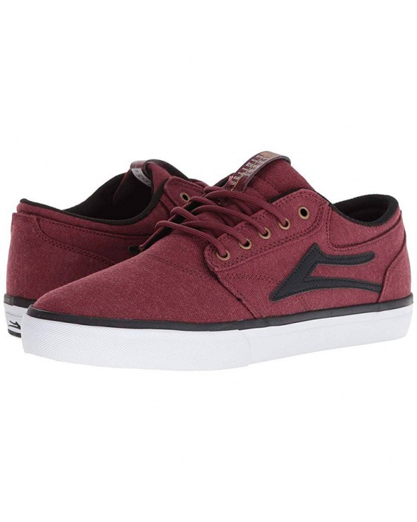 LAKAI GRIFFIN BURGUNDY TEXTILE