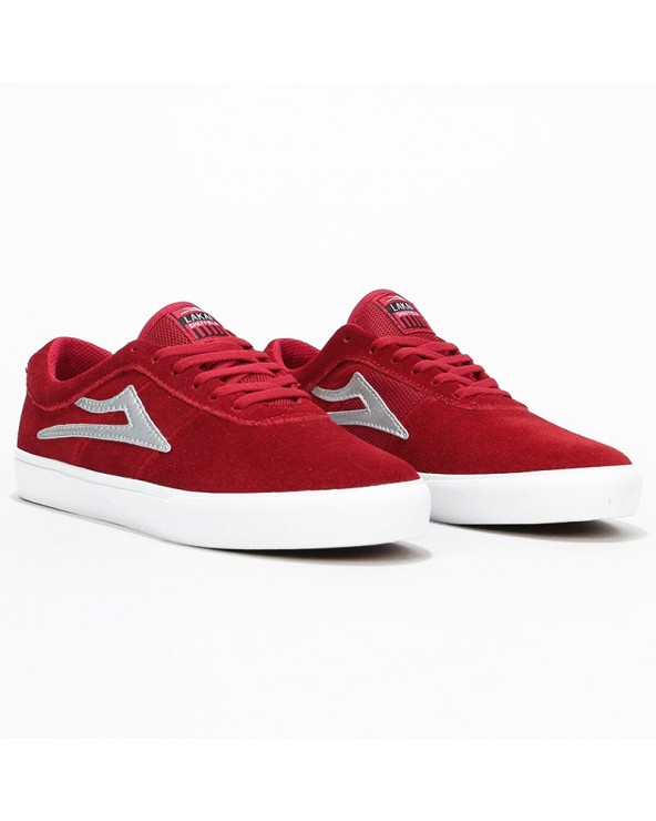 LAKAI SHEFFIELD RED SILVER...