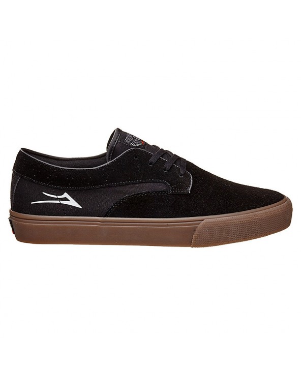 LAKAI RILEY 2 BLACK GUM SUEDE