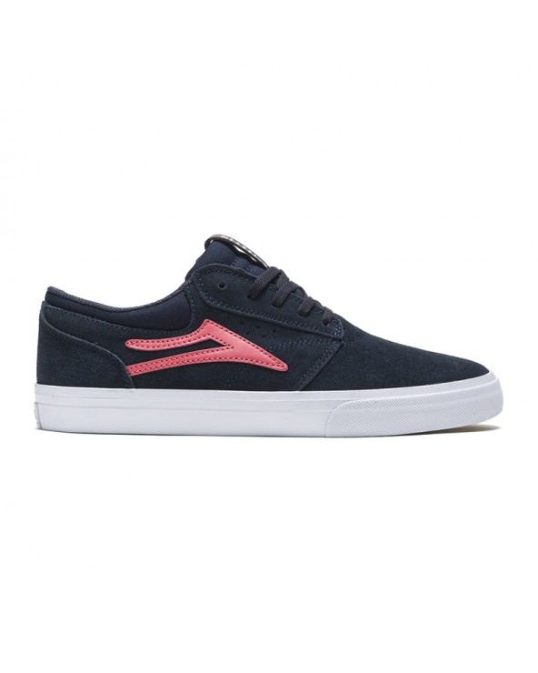 LAKAI GRIFFIN NAVY CORAL SUEDE