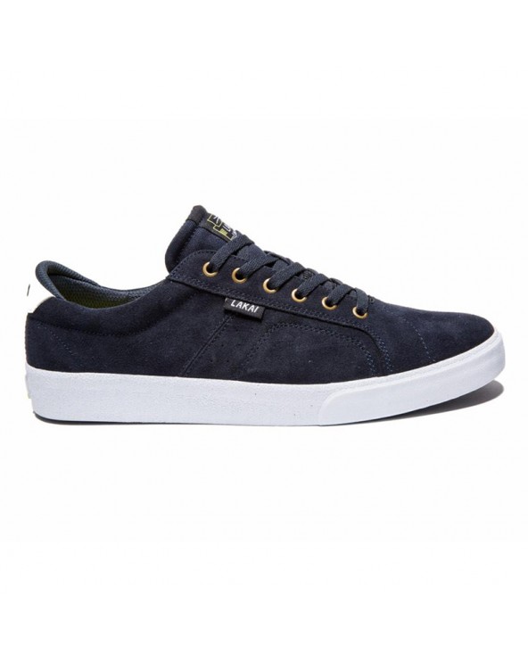 LAKAI FLACO NAVY WHITE SUEDE