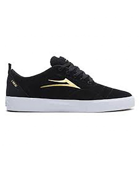 LAKAI BRISTOL BLACK GOLD SUEDE