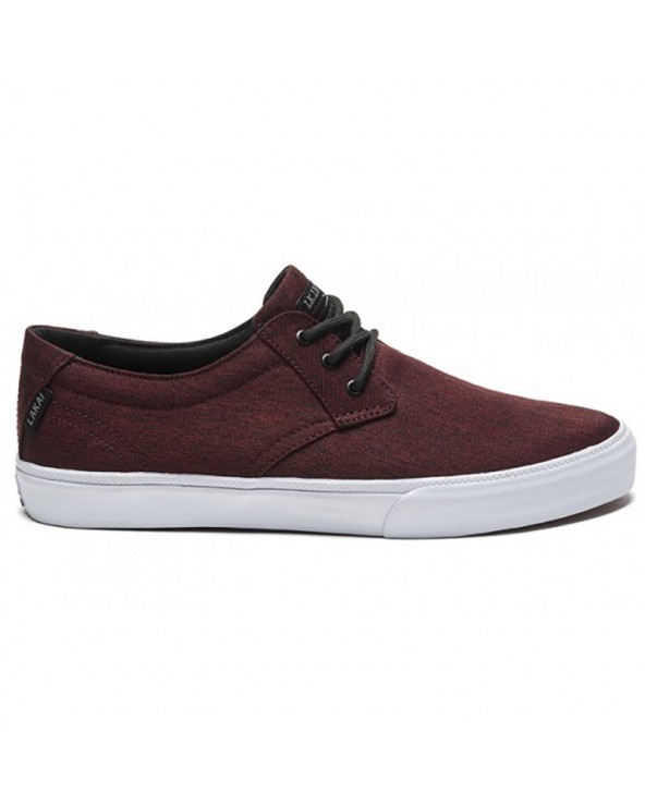 LAKAI DALY BURGUNDY TEXTILE