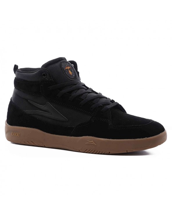 LAKAI TRUDGER BLACK GUM SUEDE