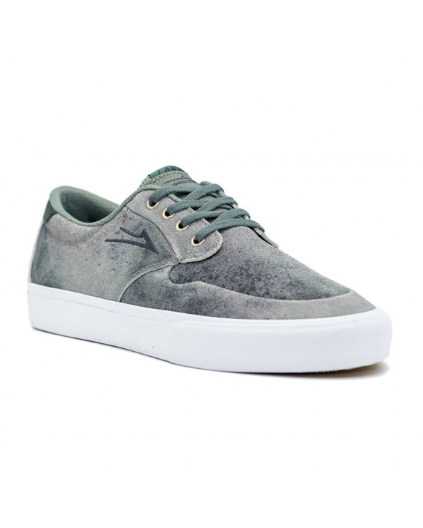 LAKAY RILEY 3 GREY ACID SUEDE