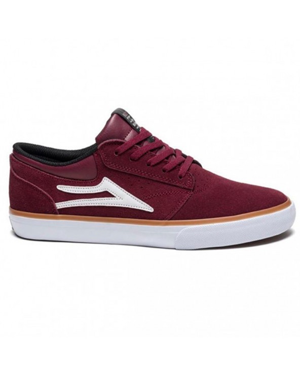 LAKAI GRIFFIN BURGUNDY SUEDE