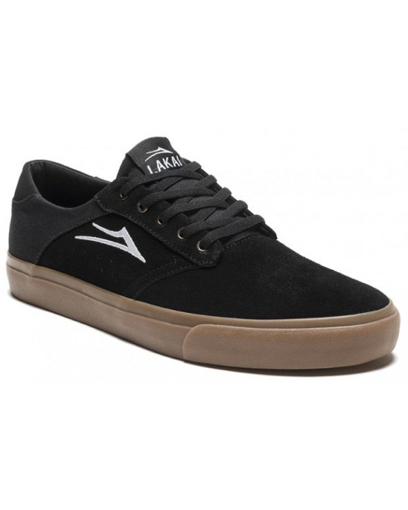 LAKAI PORTER BLACK GUM SUEDE