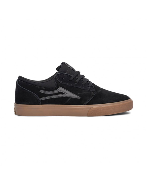 LAKAI GRIFFIN BLACK GUM SUEDE