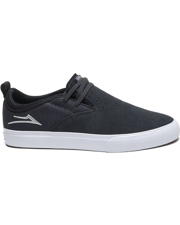 LAKAI RILEY 2 CHARCOAL SUEDE