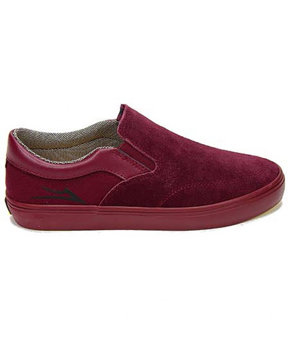 LAKAI OWEN BURGUNDY SUEDE