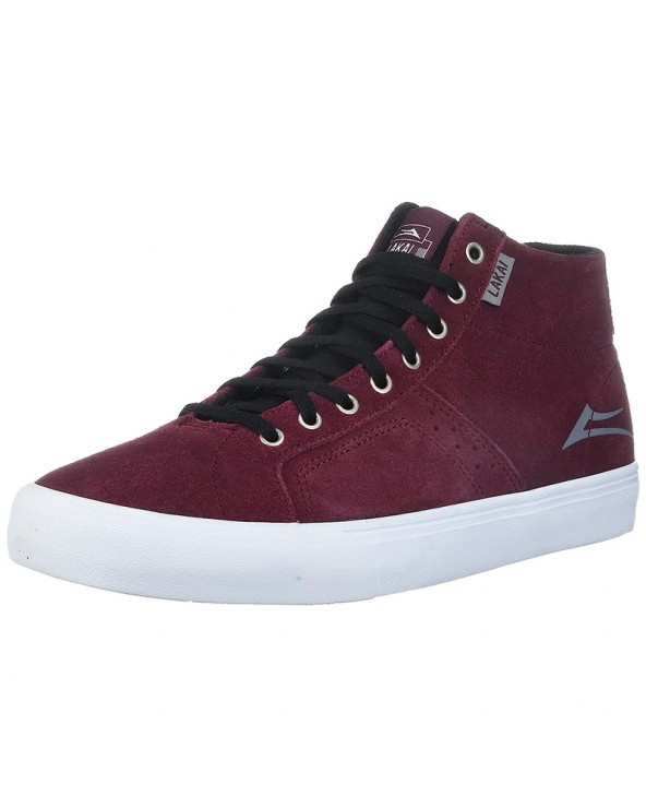 LAKAI FLACO HIGH BURGUNDY...