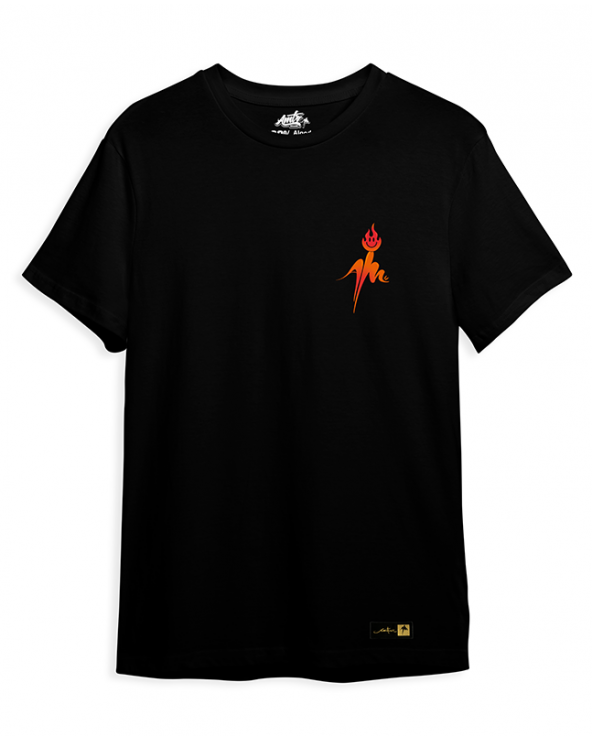 CAMISETA GRÁFICA - Fire Black