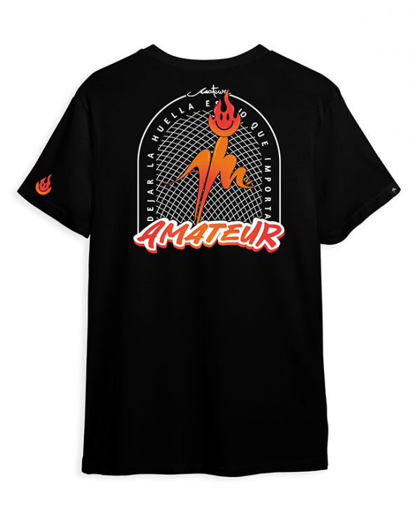 CAMISETA GRÁFICA - Fire Black