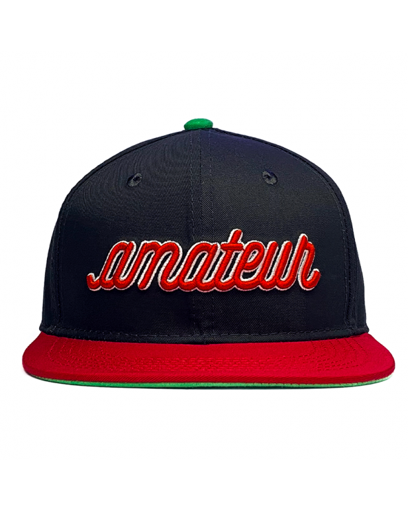 GORRA AMATEUR -  LETRAS ROJAS