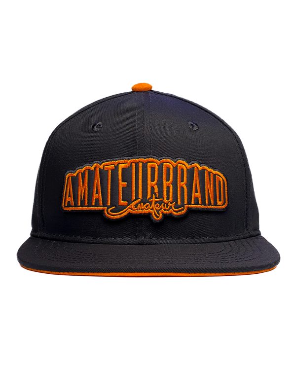 GORRA AMATEUR - SLOGAN NARANJA