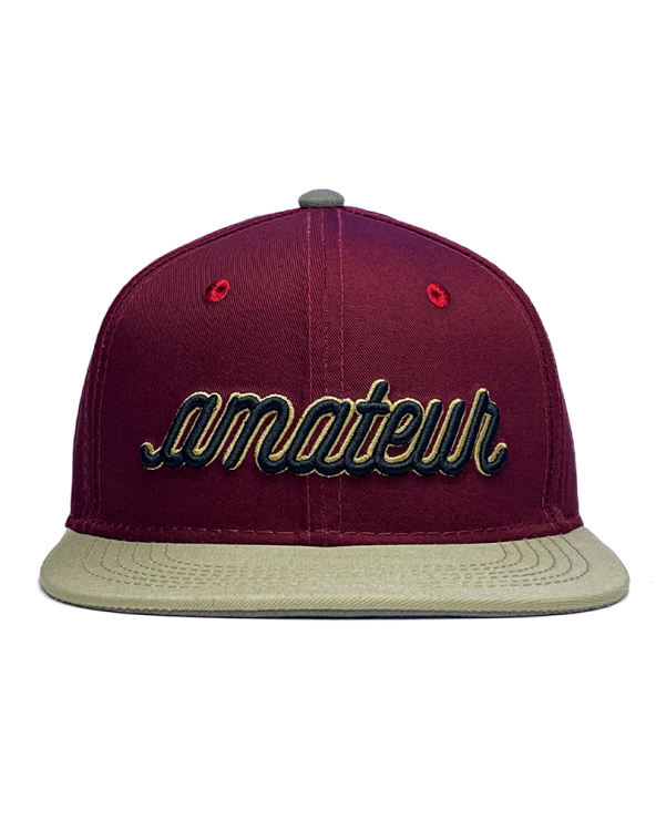 GORRA AMATEUR - VINOTINTO