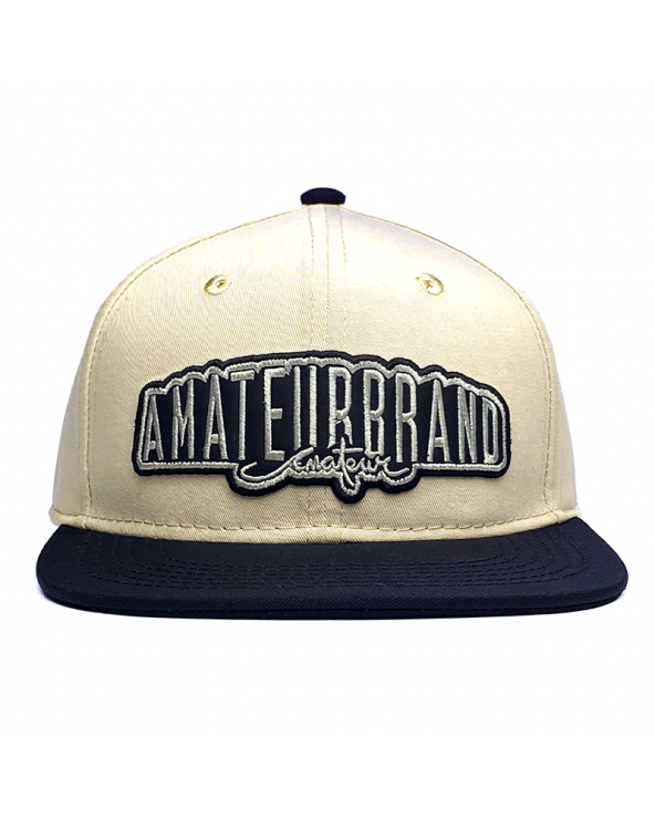 GORRA AMATEUR - BEIGE NEGRO